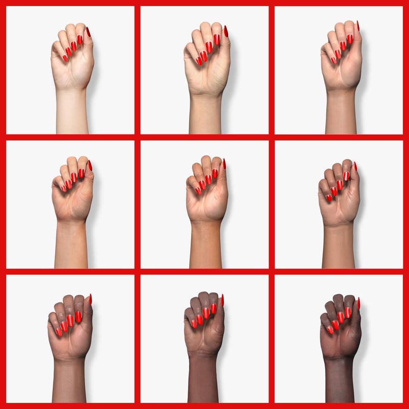 AILLSA Classic Red Dip Powder for Valentine's Day, 1 Oz Nail Art for Starter Manicure Salon DIY at Home, Fall Winter Colors Long Lasting French Manicure - Image 4