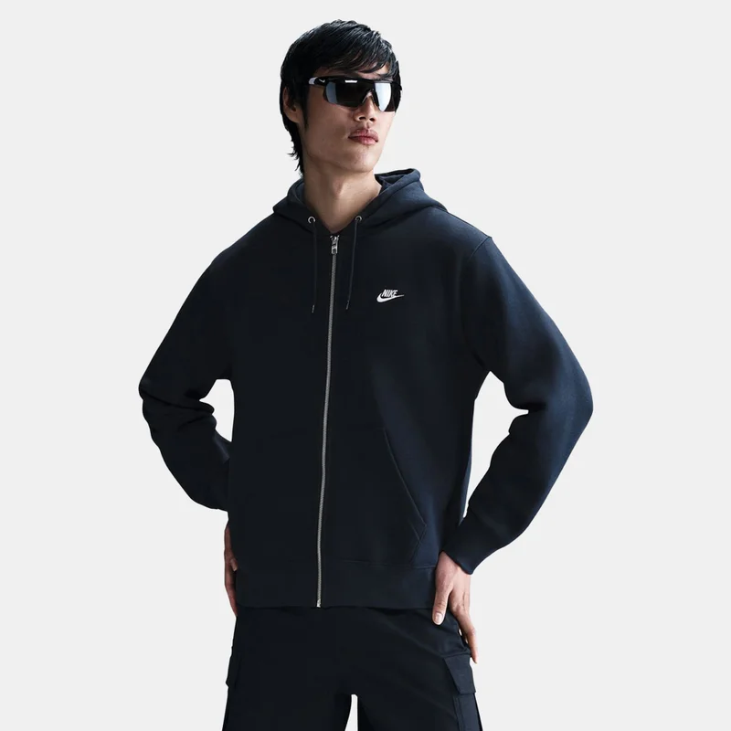 Nike Men's Club Fleece Full-Zip Hoodie