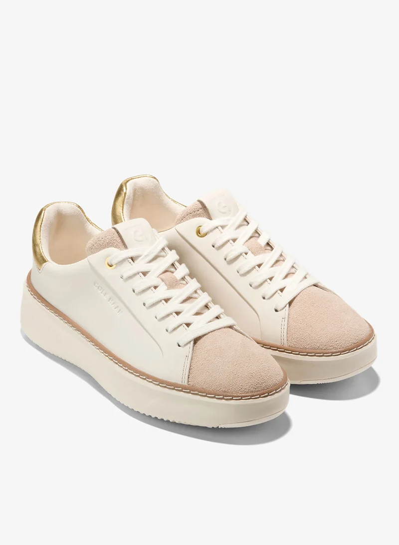 COLE HAAN WHITE Womens GrandPro Topspin Sneakers for Women | Best Price UAE