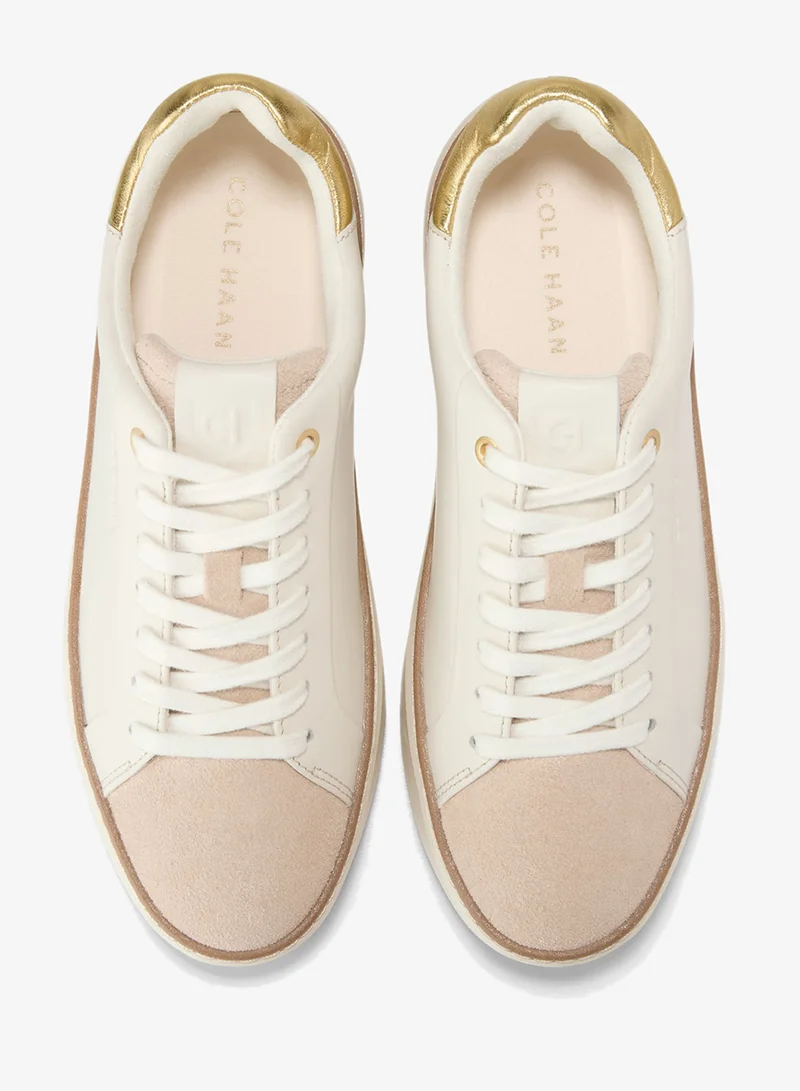 COLE HAAN WHITE Womens GrandPro Topspin Sneakers for Women | Best Price UAE
