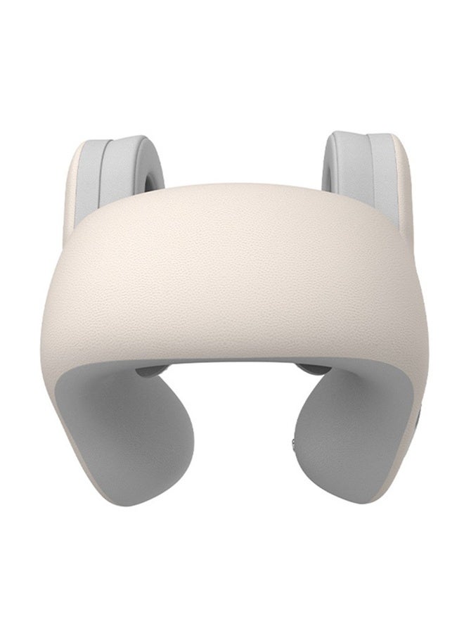 3-in-1 Bluetooth Heated Memory Foam Travel Neck Pillow with Noise Cancellation, Neck Massager & Speakers – Ergonomic Support for Flights, Trains & Office Naps  - Image 2