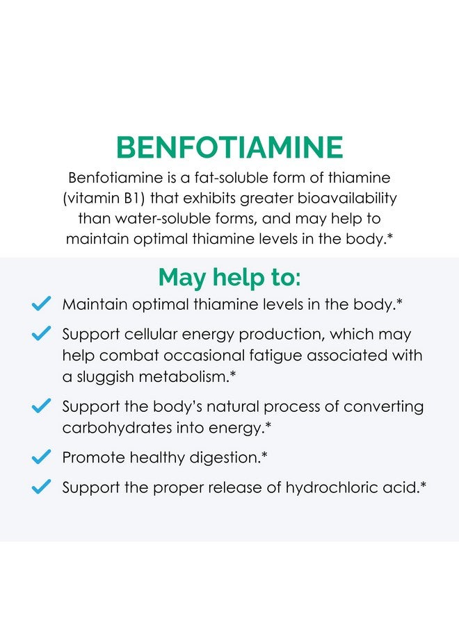 Rootcology by Dr. Izabella Wentz | Benfotiamine | 300mg Benfotiamine Form of Thiamine (Vitamin B1) | 120 Capsules - Image 5