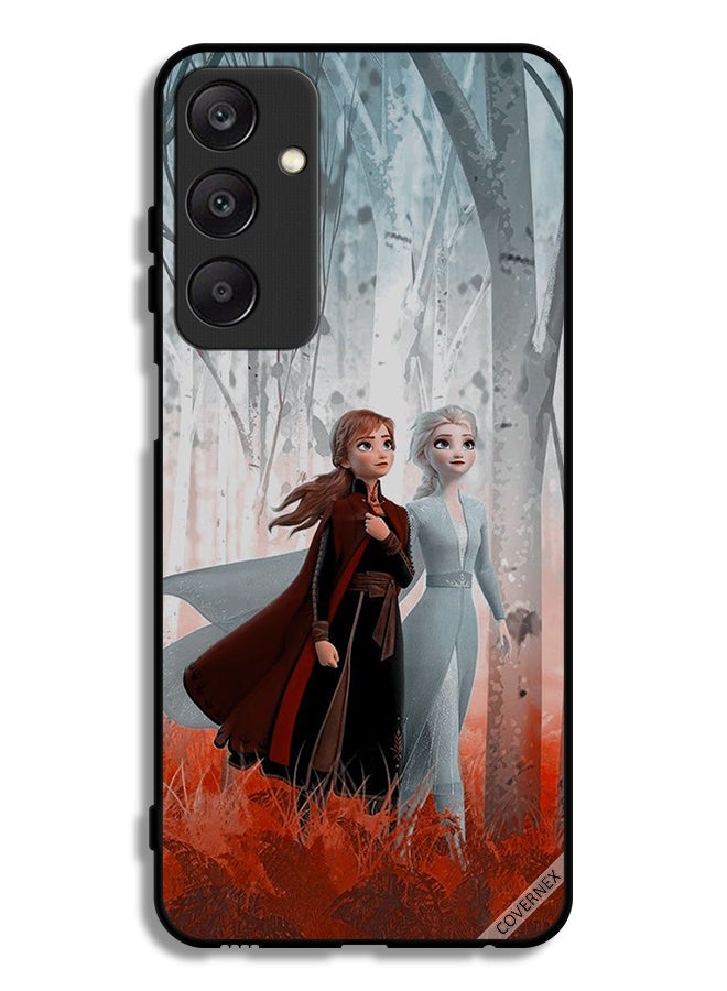 Covernex Samsung Galaxy A25 5G Protective Case Cover Frozen Sisters - Image 1