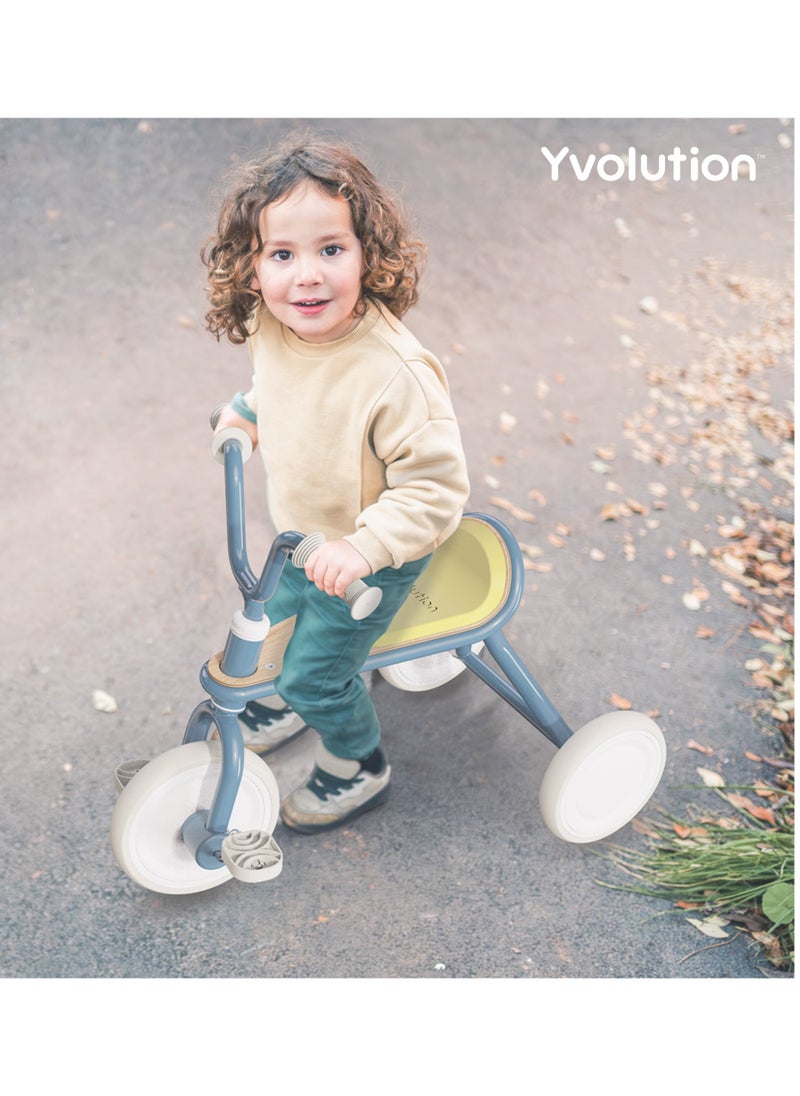 Yvolution Velo Trike Classic Blue  - Image 3