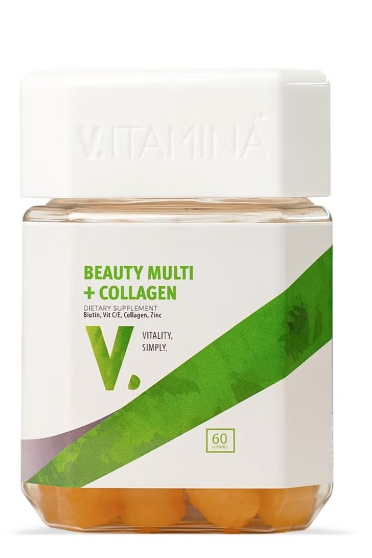 Vitamina Multi-Beauty + Collagen – 60 Gummies - Image 1