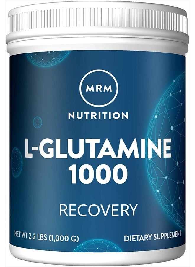MRM Nutrition L-Glutamine | 5000mg | Recovery | Amino Acid | Muscle Support | Immune + Gut Health | Fermented | 200 Servings - Image 1