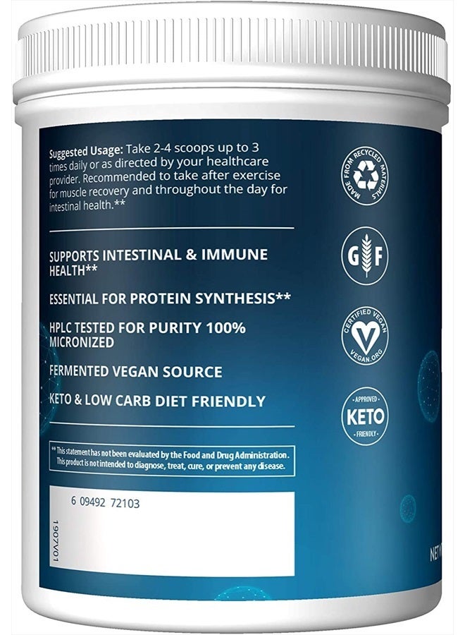 MRM Nutrition L-Glutamine | 5000mg | Recovery | Amino Acid | Muscle Support | Immune + Gut Health | Fermented | 200 Servings - Image 3
