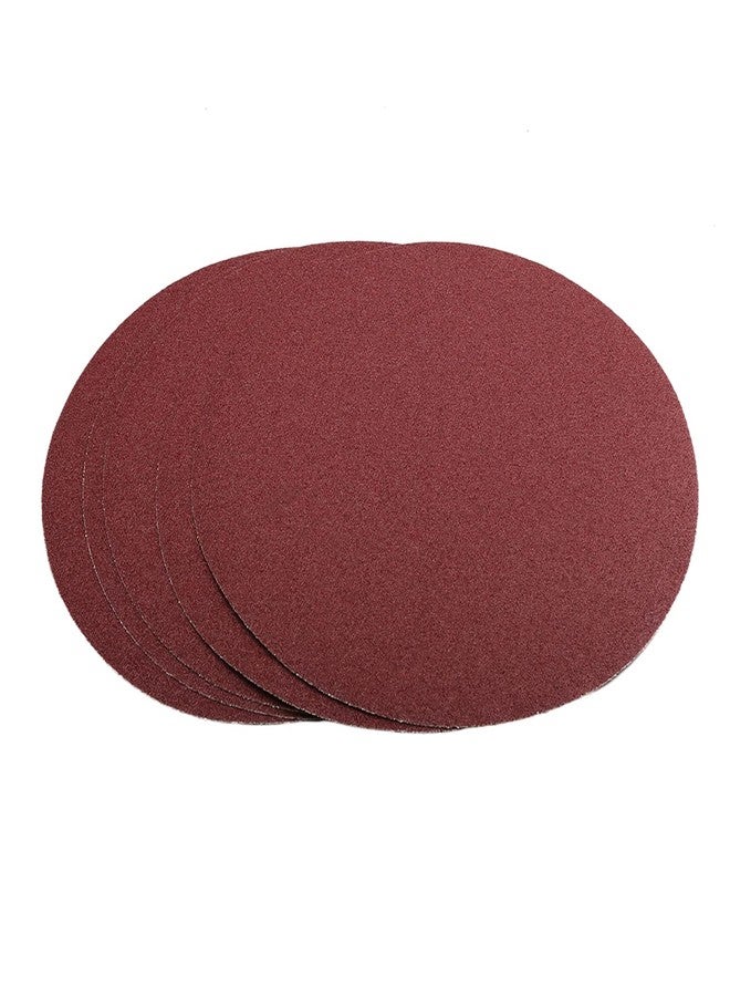 اتول مارت أقراص صنفرة Utoolmart PSA، ورق صنفرة ذاتي اللصق، مقاس 12 بوصة، ورق صنفرة من أكسيد الألومنيوم بدون ثقوب، 60 حبيبة، لصنفرة مدارية عشوائية، للخشب، وتلميع المعادن، 8 قطع - Image 1