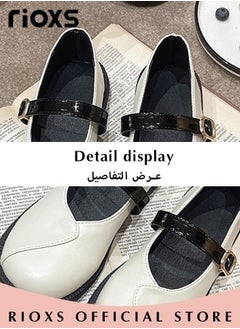 Women's Fashion Casual Lightweight Mary Jane Loafers Classic Soft ELastic Sole Shoes Square Toe Comfortable Low Heel Flats - pzsku/Z8C7D3151341FB424BB5AZ/45/_/1720682501/41c1456b-adf7-4793-b664-9bb6d9158c68