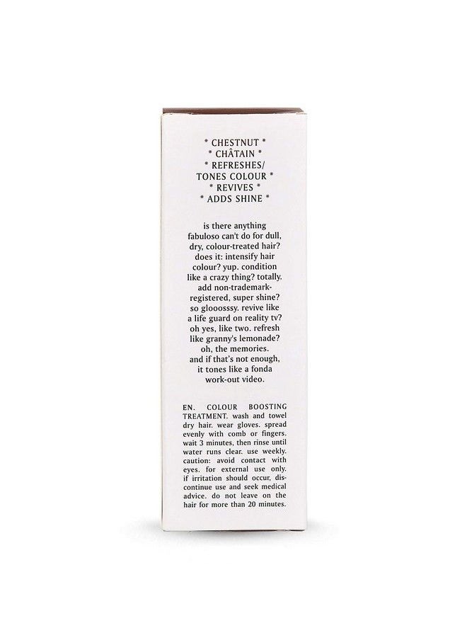 EVO Fabuloso Chesnut Color Boosting Treatment Color Care Conditioner For Colortreated Hair Helps Maintain Color Depth Tone & Shine Travel Size 30Ml / 1.01Fl.Oz  - Image 5