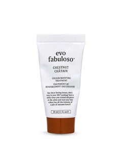 EVO Fabuloso Chesnut Color Boosting Treatment Color Care Conditioner For Colortreated Hair Helps Maintain Color Depth Tone & Shine Travel Size 30Ml / 1.01Fl.Oz  - Image 2