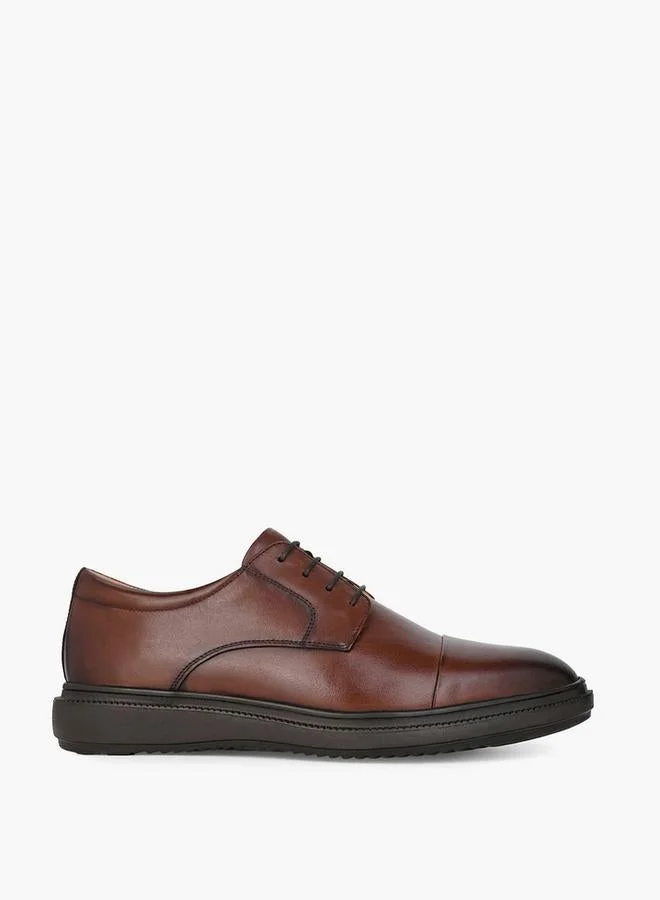 Men Lace-Up Derby Shoes