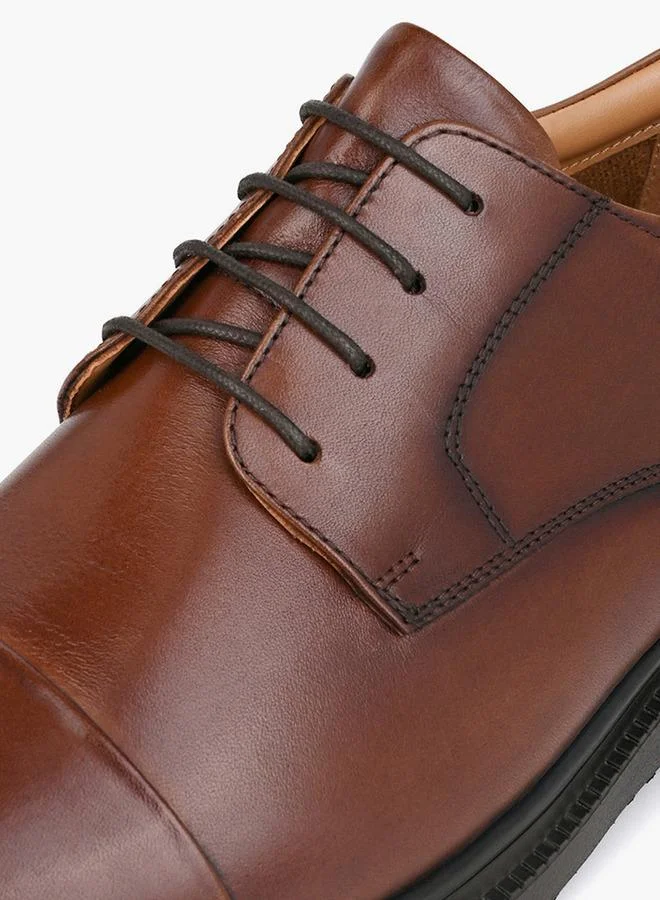 LBL by Shoexpress BROWN Men Lace-Up Derby Shoes for Men | Best Price UAE