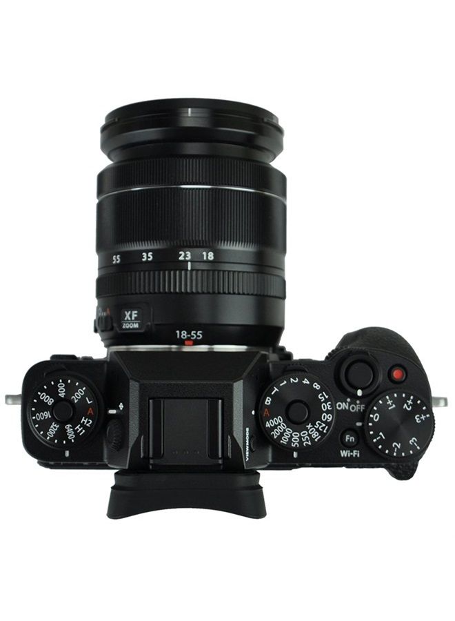 JJC EF-XTL Soft Durable Silicone Eyecup Viewfinder For Fuji Fujifilm GFX100 X-T1 X-T2 X-T3 GFX-50S X-H1, Replaces Fujifilm EC-XT L Eyecup - Image 2