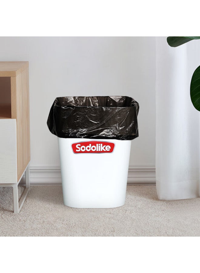 Sodolike Shangdao Flat-top Garbage Bags, 1000 Count, 0.8 Microns Thick, Black, 45*50cm, Perforated, For Kitchen, Bedroom, Living Room - Image 3