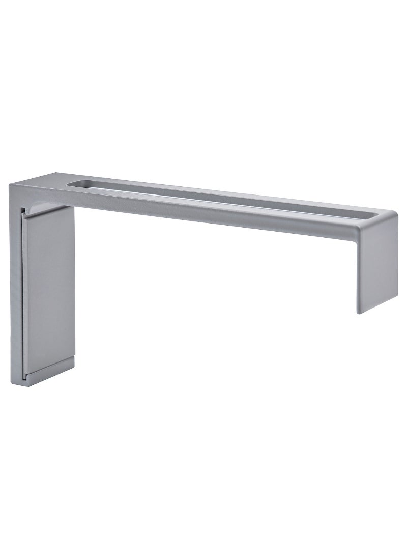Generic Silver Wall Fitting Modern and Durable Design for Securely Mounting Fixtures or Accessories, Ideal for Contemporary Interiors 12 cm 