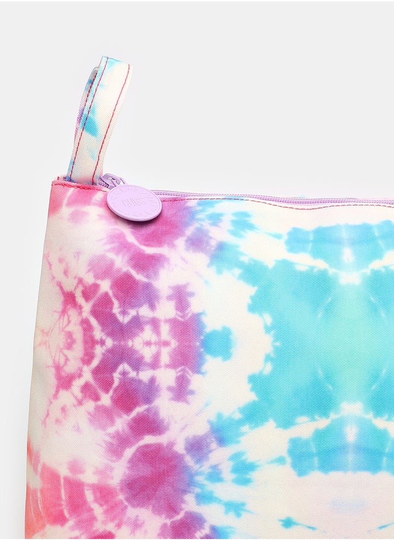 CUBS Tie Dye Water Colors Pink clutch woman bag  - Image 3
