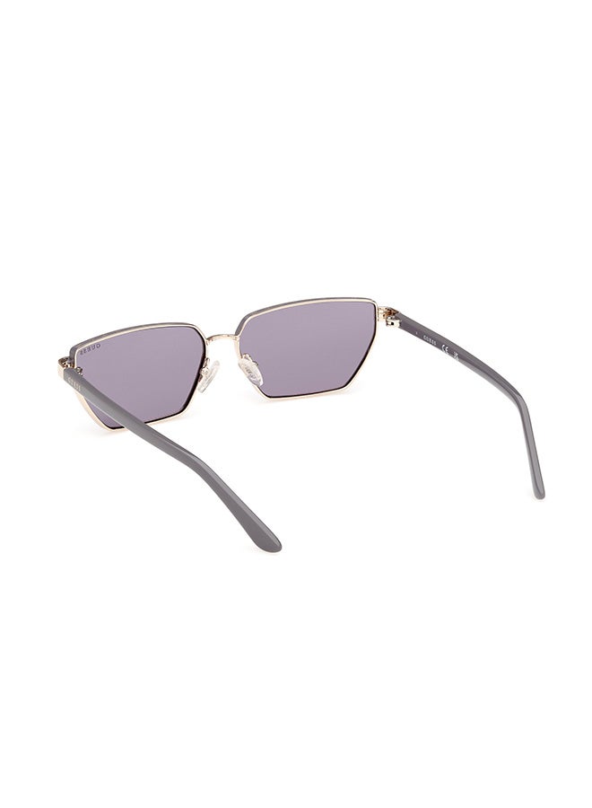 GUESS Women's UV Protection Hexagon Sunglasses - GU0010632A59 - Lens Size: 59 Mm - Image 3