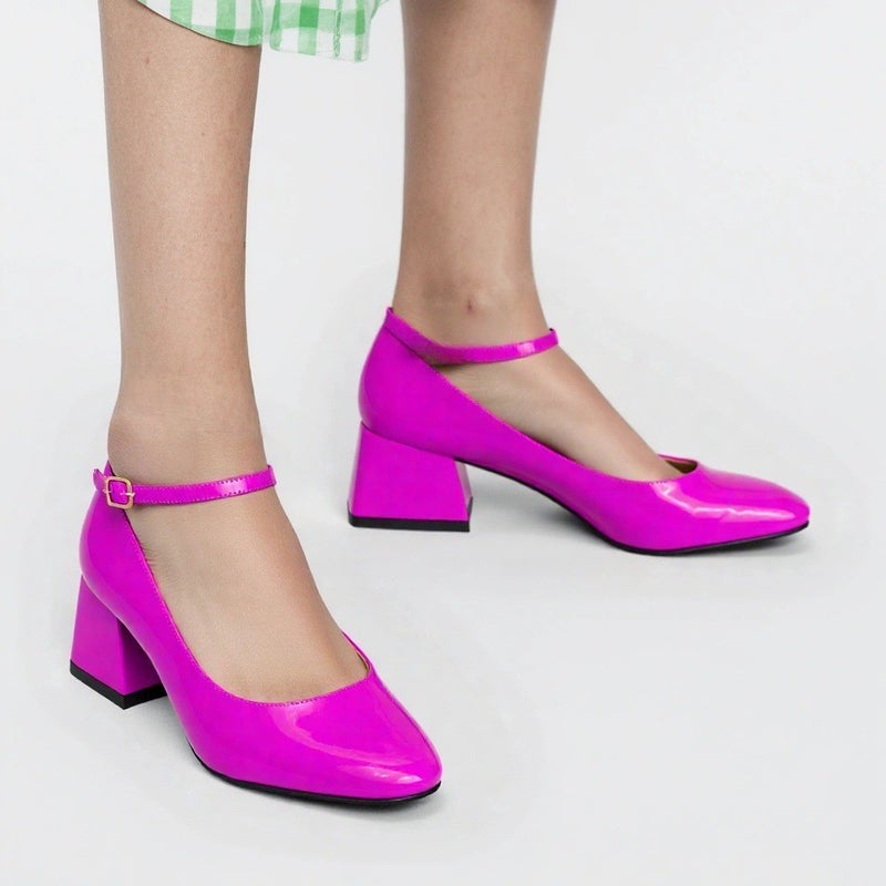 2025 Summer Wish Export Fashion High Heels Classic 30-54 Size Versatile Buckle Strap Pumps - Image 5