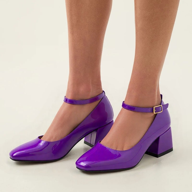 2025 Summer Wish Export Fashion High Heels Classic 30-54 Size Versatile Buckle Strap Pumps - Image 2