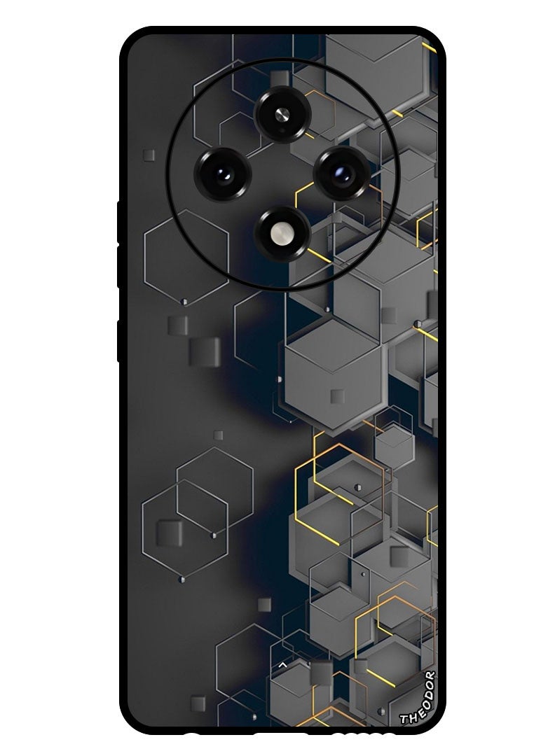 Theodor Protective Case Anti Scratch Shock Proof Bumper Cover For Oppo A3 Pro Abstract 5 - Image 1