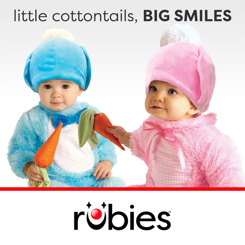 Rubies Baby's Precious Little Rabbit Infant and Toddler Costume, Pink, 6-12 Months for Themed Parties and Halloween - Image 4