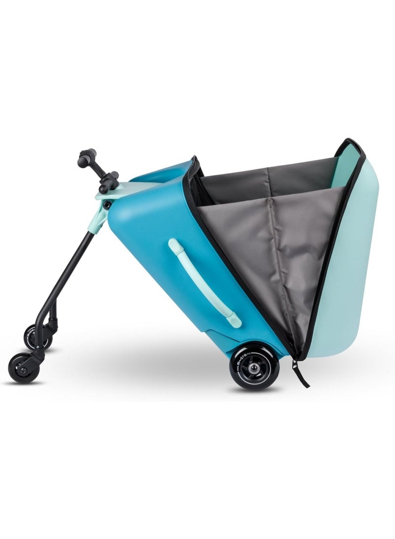 Micro Ride On Luggage Eazy Allrounder Blue (Blue) - Image 2