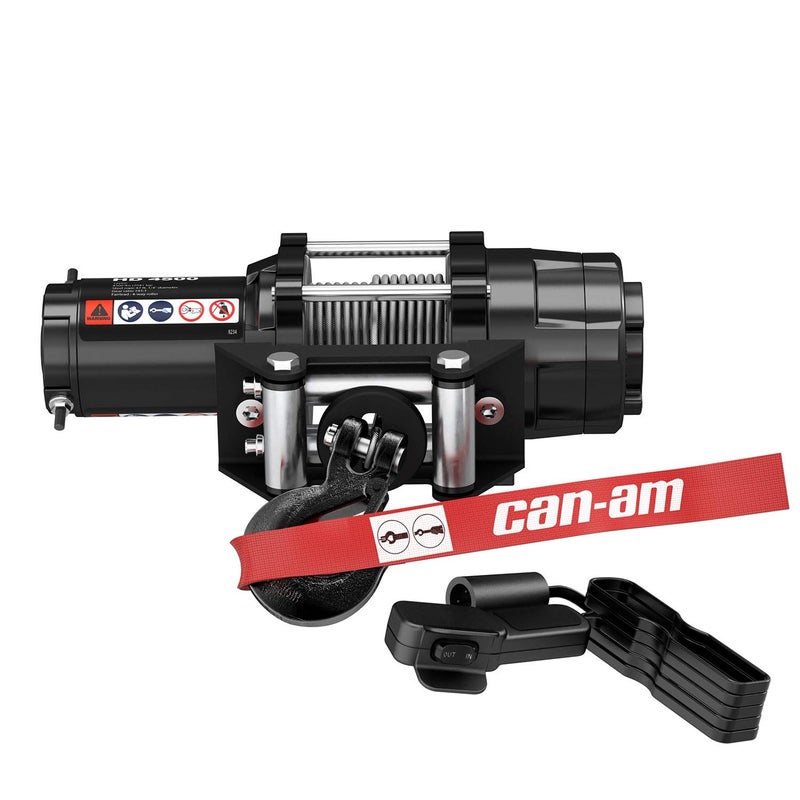 Can-Am New OEM, EC Compliant Defender/Maverick HD 4500 Winch, 715006416 - Image 4