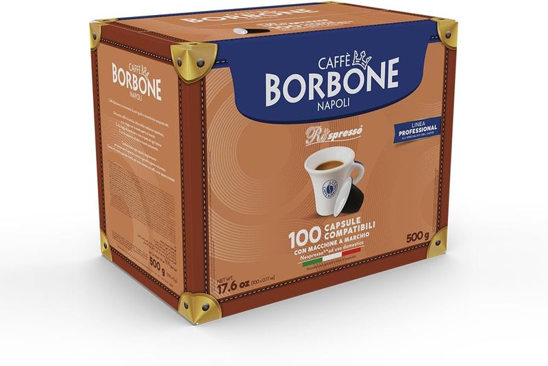 Caffe Borbone 100 Capsule ORO Borbone Respresso Compatible with Nespresso Machine - Image 4