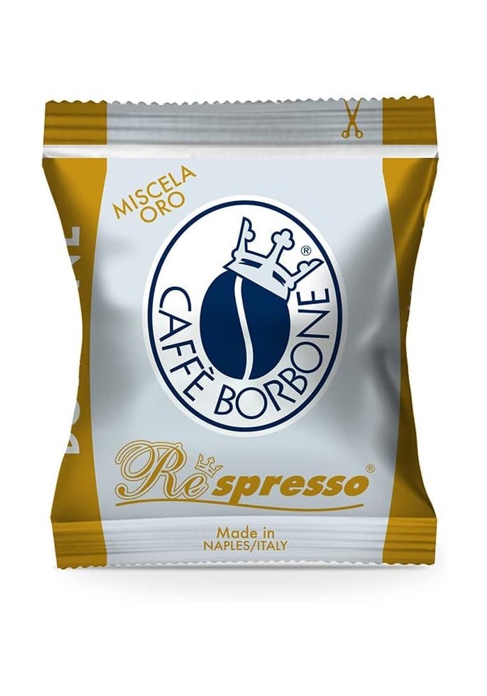 Caffe Borbone 100 Capsule ORO Borbone Respresso Compatible with Nespresso Machine - Image 2