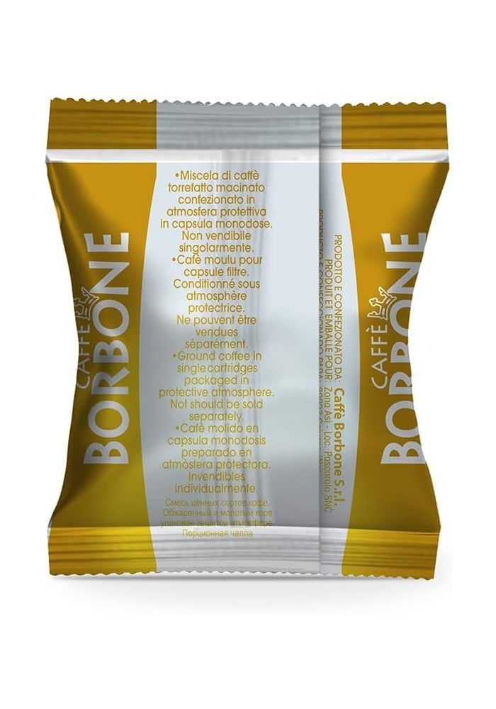 Caffe Borbone 100 Capsule ORO Borbone Respresso Compatible with Nespresso Machine - Image 3