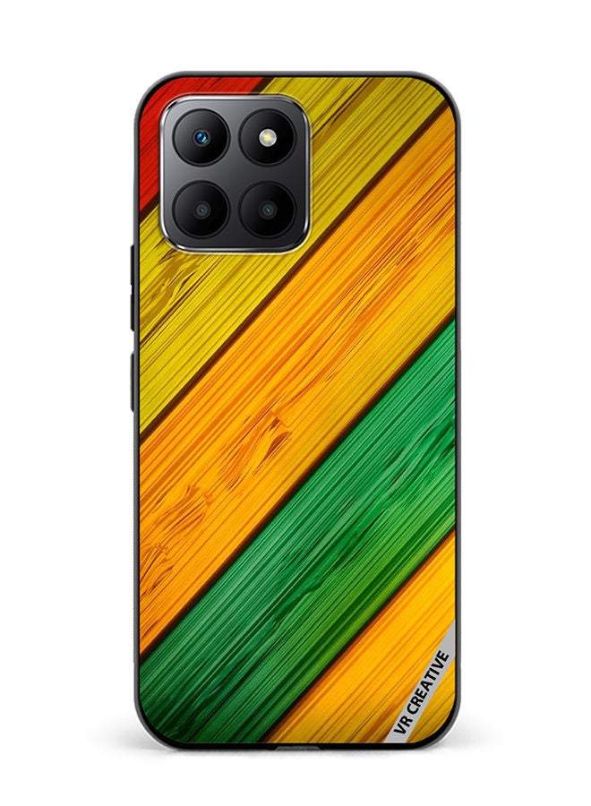 VR CREATIVE Protective Case Cover For Honor 70 Lite Flower Design Multicolour - Image 1