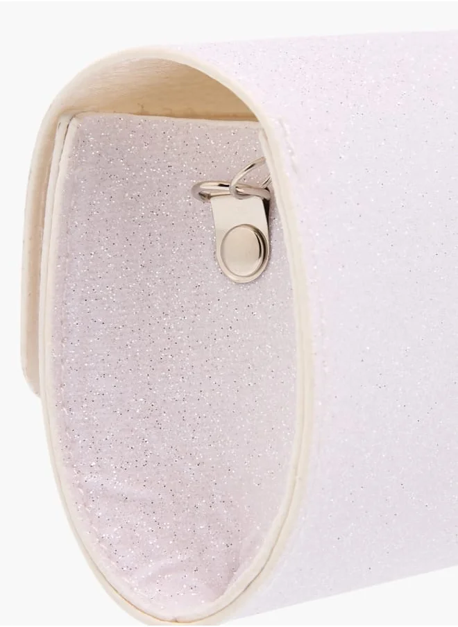 Flora Bella By Shoexpress Girls Bow Detail Embellished Sling Bag With Magnetic Closure Ramadan Collection