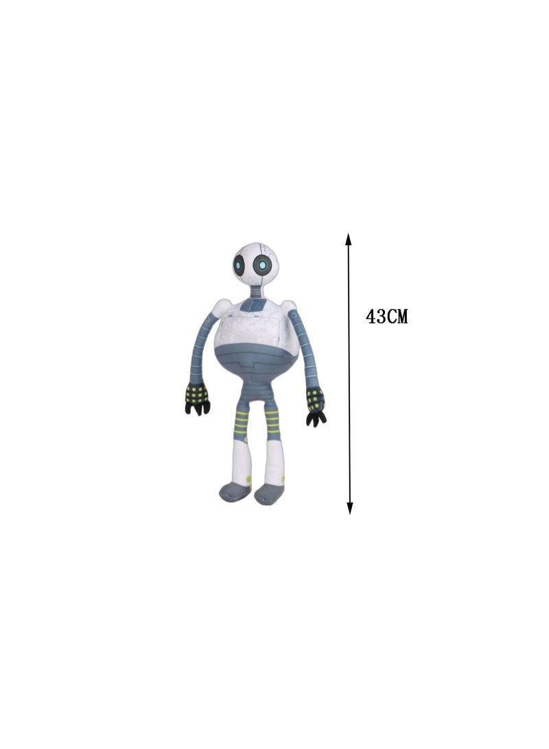 43 CM Cute Cartoon Robot Soft Plush Toy For Girls And Boys All Ages Gift - Image 2