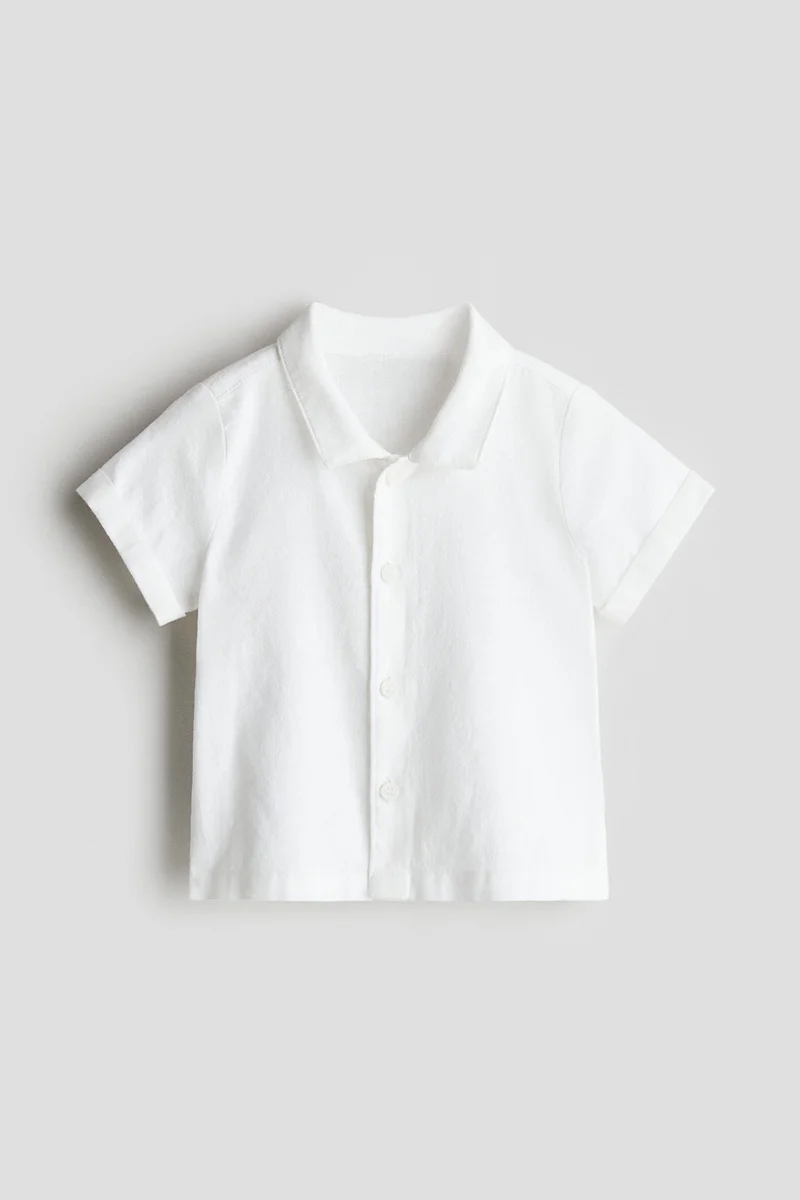 H&M Linen-blend shirt