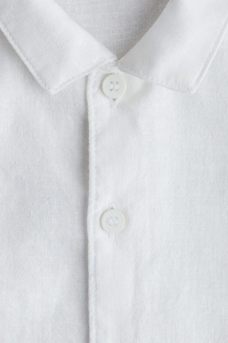 H&M Linen-blend shirt