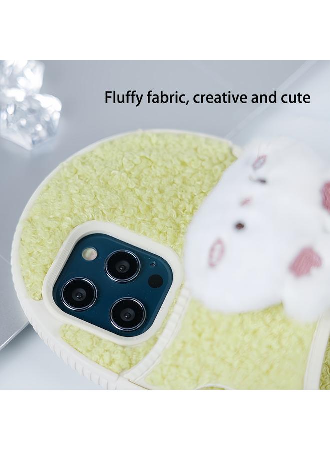 Zaboon Case For iPhone 11 Creative Plush Doll Slipper Design TPU Phone Case - Image 3