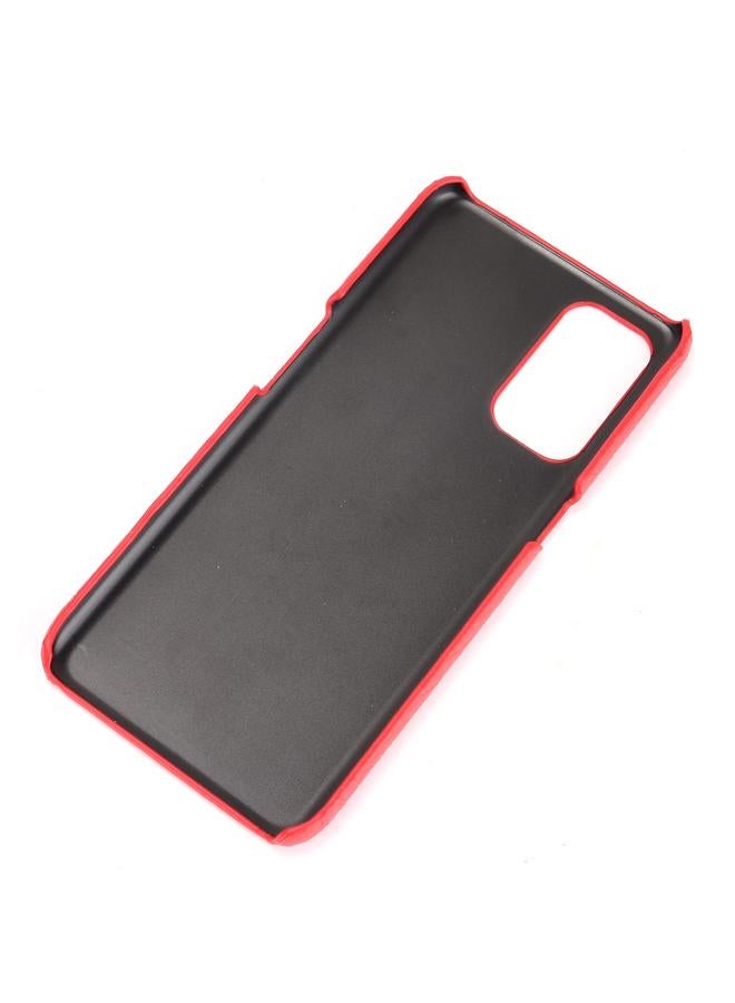 S-TOP Case For OPPO Reno5 5G / Find X3 Lite Shockproof Crocodile Texture PC + PU Case - Image 4