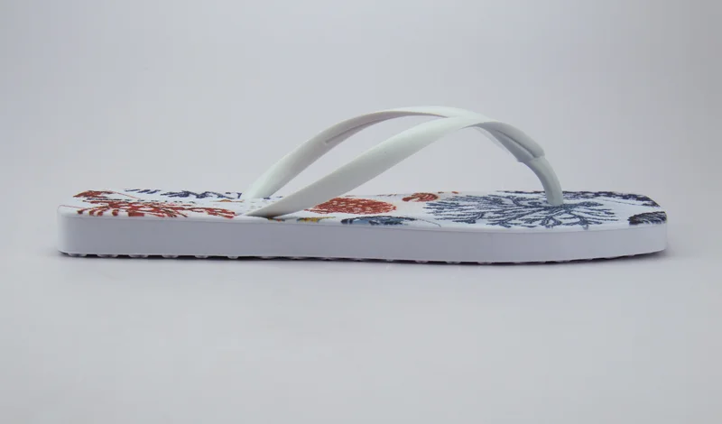 Voices Voices Women'S Flip Flops, Slim Capri - 001.00003, Color - White