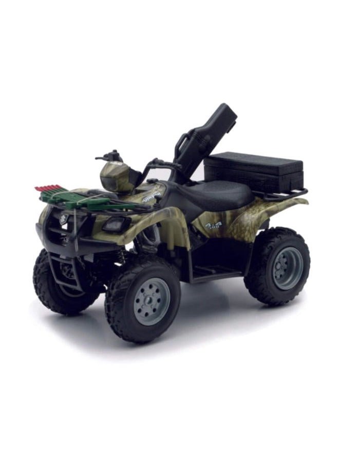 New-Ray 1:12 scale Suzuki Vinson Camo Hunting ATV die cast toy
