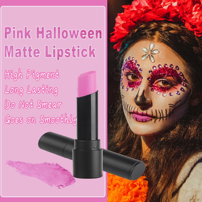 MEICOLY Hot Pink Face Body Paint Stick,Face Paint for Halloween SFX Cosplay Makeup,Pink Accessories for Spirit Week,Eye Black Baseball/Softball/Football/Lacrosse - Image 5