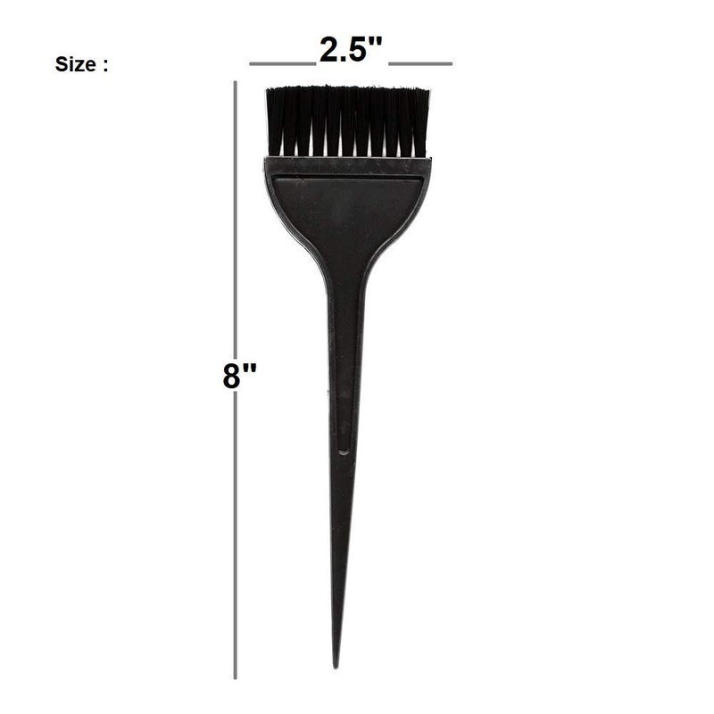 CRIYALE 4 pc Hair Dye Brush And Bowl For Women And Men's Hair Colouring, Salon And Parlour Use Hair Dying 3 Brush With Bowl, (Black Color)(pack of 1) - Image 5