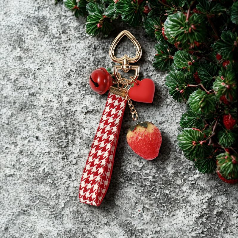 SALTY Berry Bag Charm | Key Ring for Handbags | Keyrings & Keychains | Travel Accessories | Ideal for Gifting | Gift for Diwali, Christmas, Marriage, Birthday - Image 5