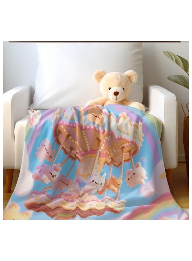 general Children's or student cartoon flannel thin blanket (warm and comfortable, suitable for sleep, games) 100cm*150cm - 568 - Image 4