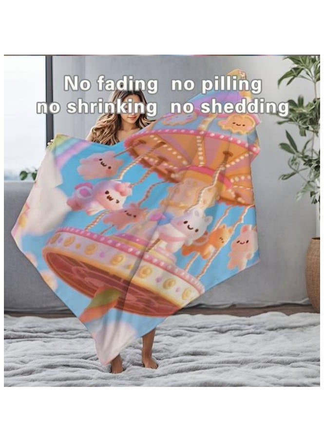 general Children's or student cartoon flannel thin blanket (warm and comfortable, suitable for sleep, games) 100cm*150cm - 568 - Image 5