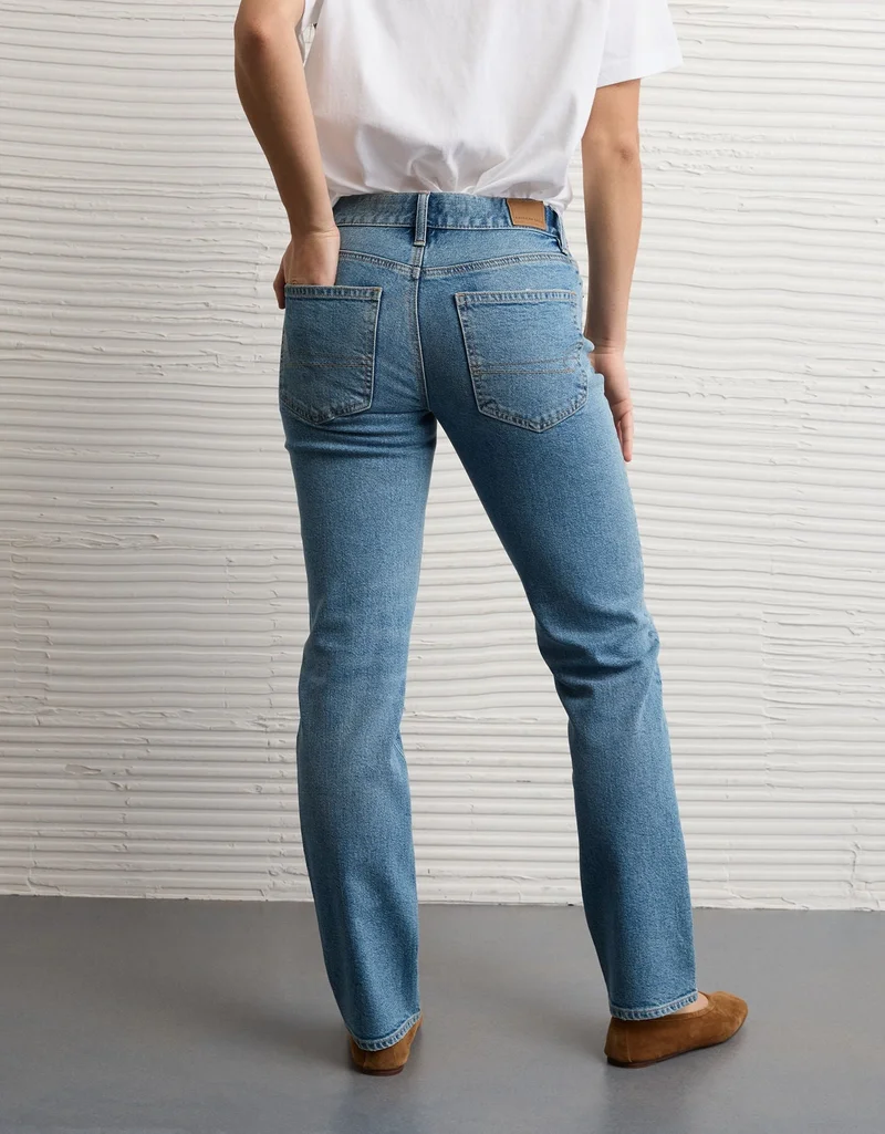 American Eagle  AE Stretch Straight Jean for Women | Best Price UAE