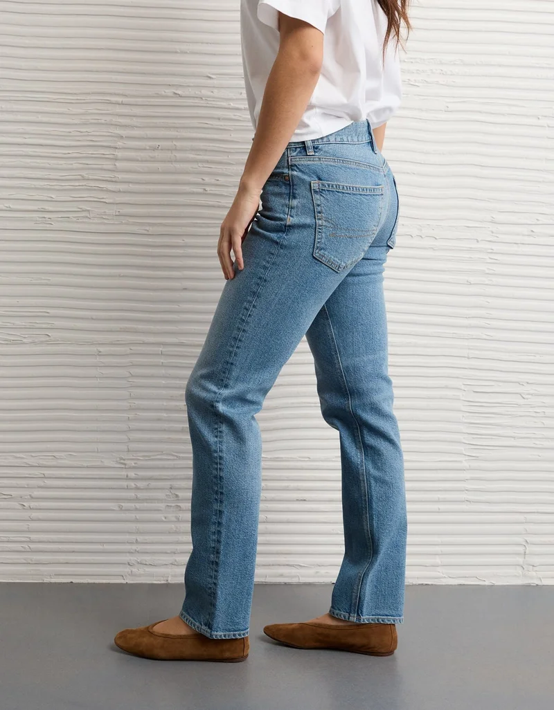 American Eagle  AE Stretch Straight Jean for Women | Best Price UAE