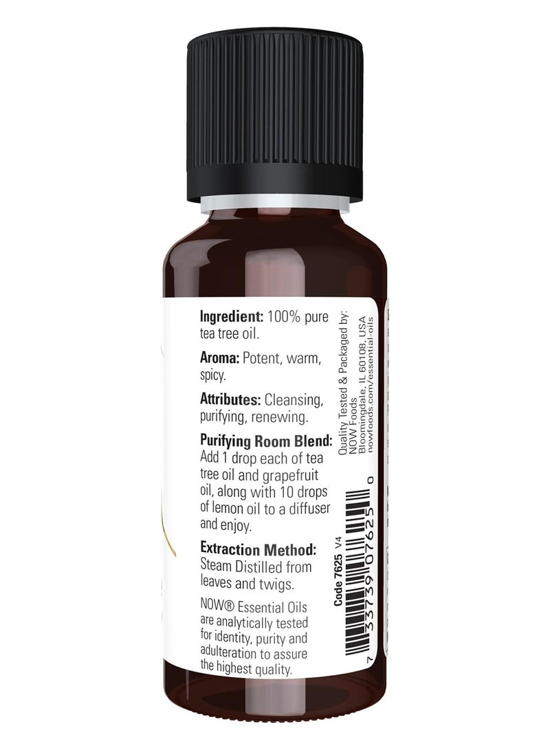 now Solutions 100% Pure Tea Tree Oil 1 Oz - Image 2