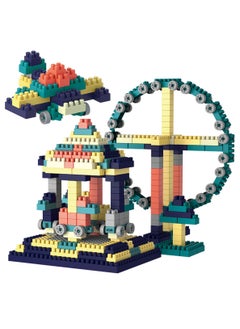 LOOPITYS 360PCS Handheld boxed DIY puzzle toys with large particle building blocks for children, puzzle puzzle puzzle models for children, holiday gifts for boys and girls  - Image 2