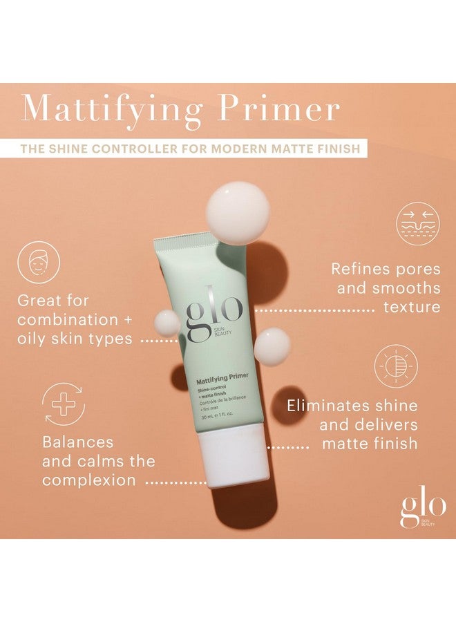 Glo Skin Beauty Mattifying Primer With Niacinamideeliminate Shine And Refine Pores For Smoother Makeup Application For Combination & Oily Skin Matte Finish  - Image 2